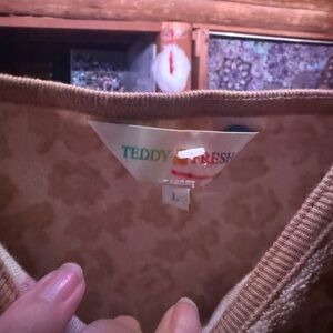 Teddy Fresh Beige Knit Top